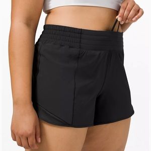 lululemon hotty hot short- high rise long 4”